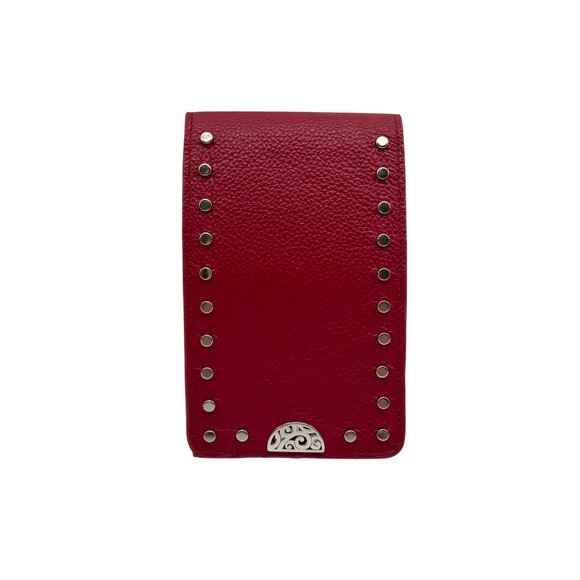 Brighton Red  Pebbled Leather Pretty Tough Rox Phone Organizer - Picture 1 of 11